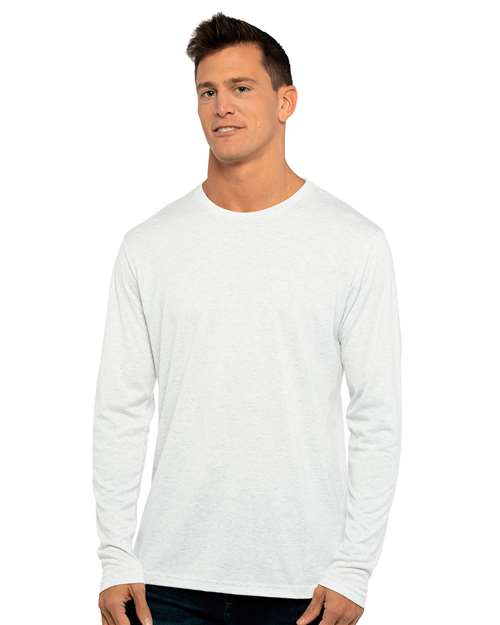 Next Level 6071 Unisex Triblend Long Sleeve Tee - Front view