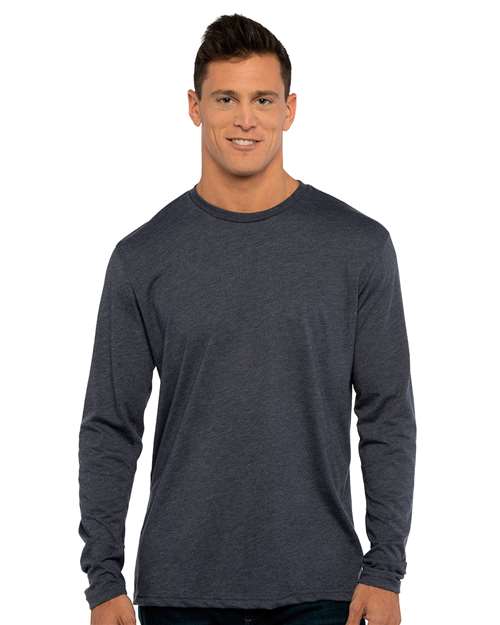 Next Level 6071 Unisex Triblend Long Sleeve Tee - Front view