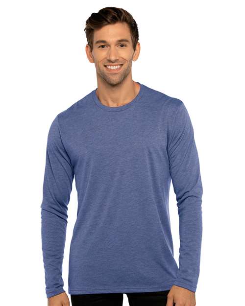 Next Level 6071 Unisex Triblend Long Sleeve Tee - Front view