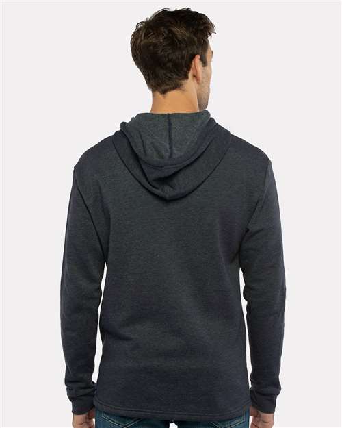 Next Level 9300 Unisex Malibu Welt Pocket Hoodie Sweatshirt - Back view