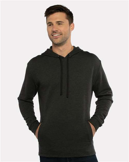 Next Level 9300 Unisex Malibu Welt Pocket Hoodie Sweatshirt - Front view