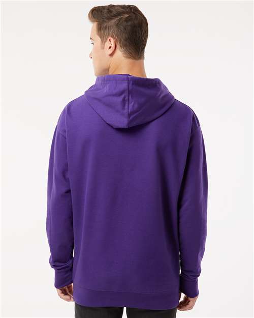 Independent Trading Co. SS4500 Unisex Midweight Hooded Sweatshirt - Back view
