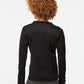 Independent Trading Co. EXP60PAZ Women's Poly-Tech Full-Zip Track Jacket - Back view