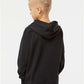Independent Trading Co. PRM15YSB Youth Lightweight Special Blend Raglan Hooded Sweatshirt - Back view