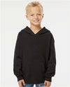 Independent Trading Co. PRM15YSB Youth Lightweight Special Blend Raglan Hooded Sweatshirt - Front view