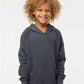 Independent Trading Co. PRM15YSB Youth Lightweight Special Blend Raglan Hooded Sweatshirt - Front view