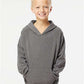 Independent Trading Co. PRM15YSB Youth Lightweight Special Blend Raglan Hooded Sweatshirt - Front view