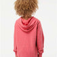 Independent Trading Co. PRM15YSB Youth Lightweight Special Blend Raglan Hooded Sweatshirt - Back view