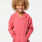 Independent Trading Co. PRM15YSB Youth Lightweight Special Blend Raglan Hooded Sweatshirt - Front view
