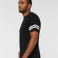 LAT 6937 Unisex Football Fine Jersey Tee - Side view