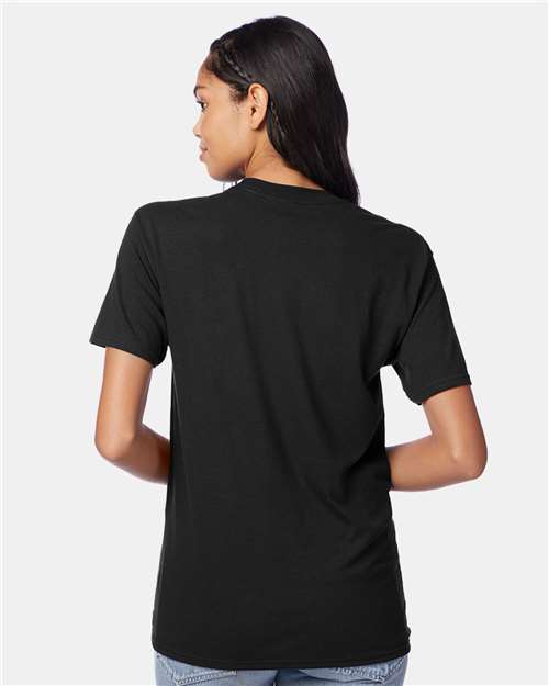 Hanes 42TB Unisex Perfect-T Triblend T-Shirt - Back view