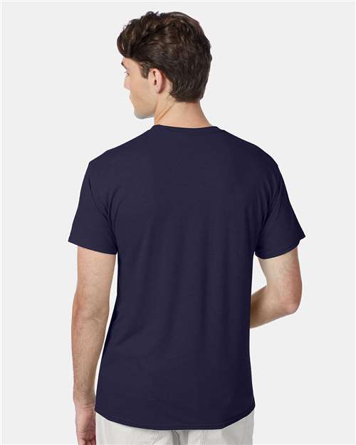 Hanes 42TB Unisex Perfect-T Triblend T-Shirt - Back view