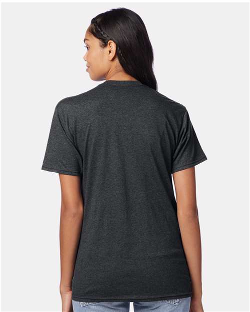 Hanes 42TB Unisex Perfect-T Triblend T-Shirt - Back view