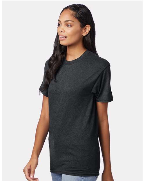 Hanes 42TB Unisex Perfect-T Triblend T-Shirt - Side view