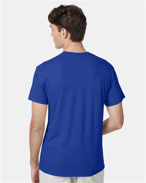 Hanes 42TB Unisex Perfect-T Triblend T-Shirt - Back view