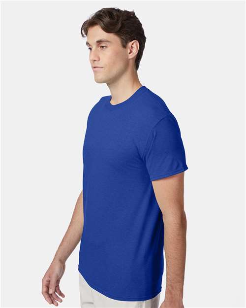 Hanes 42TB Unisex Perfect-T Triblend T-Shirt - Side view