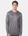 Hanes 482L Unisex Cool DRI? Long Sleeve Performance T-Shirt - Front view