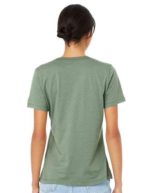 BELLA  CANVAS 6400 Women?s Relaxed Jersey Tee - Back view