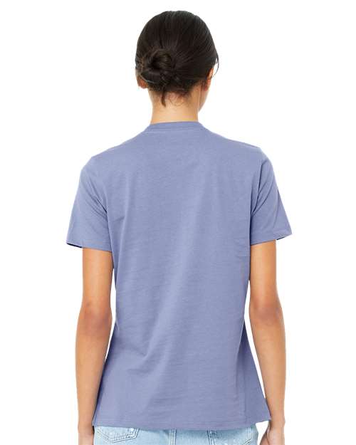 BELLA  CANVAS 6400 Women?s Relaxed Jersey Tee - Back view