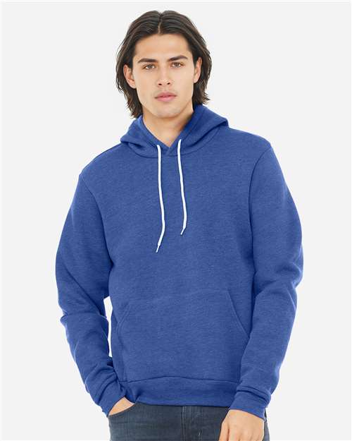BELLA  CANVAS 3719 Unisex Sponge Fleece Hoodie Sweatshirt - Front view