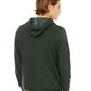 BELLA  CANVAS 3739 Unisex USA-Made High Visibility Hooded Sweatshirt - Back view