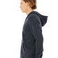 BELLA  CANVAS 3739 Unisex USA-Made High Visibility Hooded Sweatshirt - Side view