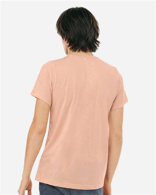 BELLA  CANVAS 3413 Triblend Tee - Back view