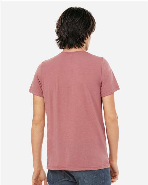 BELLA  CANVAS 3413 Triblend Tee - Back view