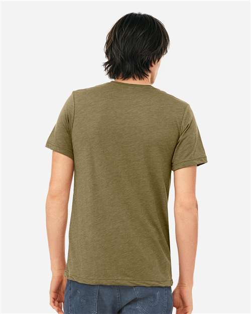 BELLA  CANVAS 3413 Triblend Tee - Back view