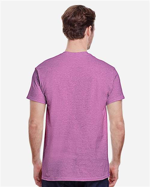 Gildan 5000 Unisex USA-Made Fine Jersey T-Shirt - Back view