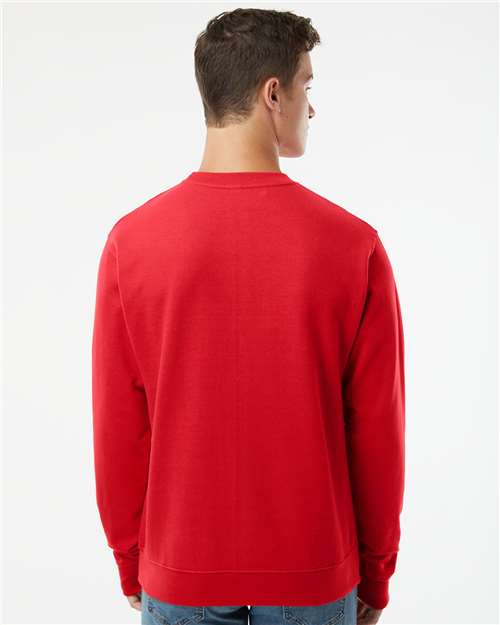 Independent Trading Co. SS3000 Unisex Midweight Crewneck Sweatshirt - Back view