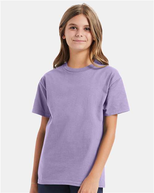 Hanes 5450 Youth Authentic T-Shirt - Front view