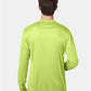 Hanes 482L Unisex Cool DRI? Long Sleeve Performance T-Shirt - Back view