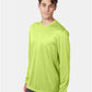Hanes 482L Unisex Cool DRI? Long Sleeve Performance T-Shirt - Side view