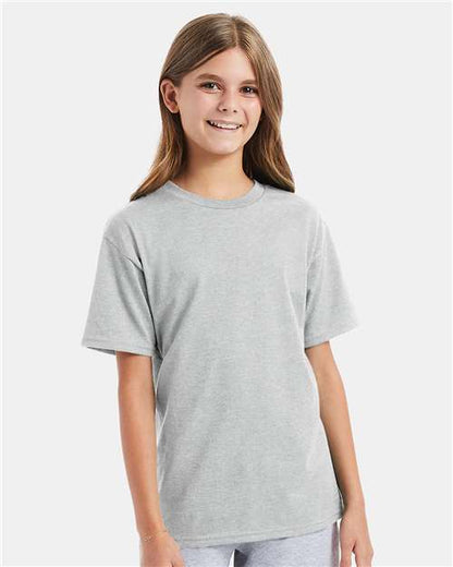 Hanes 498Y Youth Perfect-T T-Shirt - Front view