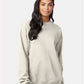 Hanes F260 Unisex Ultimate Cotton? Crewneck Sweatshirt - Front view