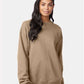 Hanes F260 Unisex Ultimate Cotton? Crewneck Sweatshirt - Front view