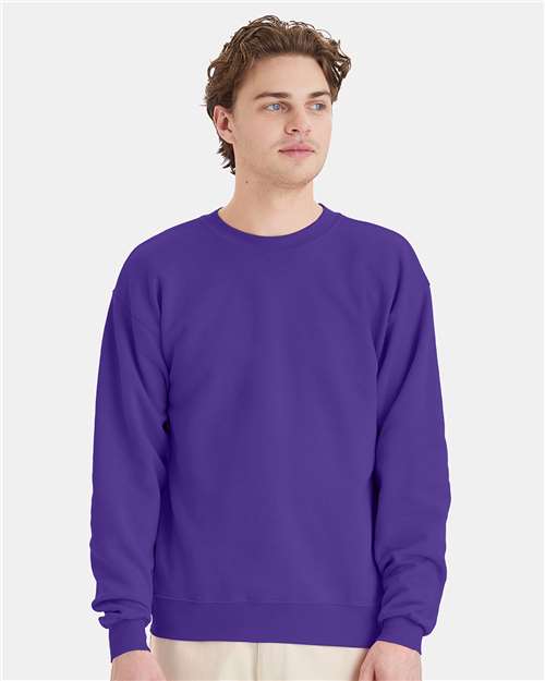 Hanes P160 Unisex EcoSmart? Crewneck Sweatshirt - Front view