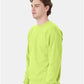 Hanes P160 Unisex EcoSmart? Crewneck Sweatshirt - Side view
