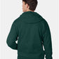 Hanes P180 Unisex EcoSmart? Full-Zip Hooded Sweatshirt - Back view