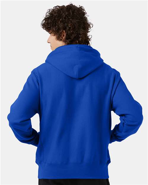 Champion S101 Unisex Reverse Weave? Hooded Sweatshirt - Back view