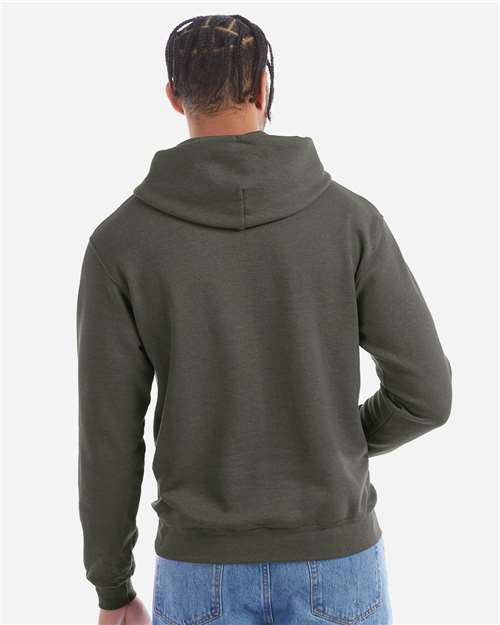 Champion S700 Unisex Powerblend? Hooded Sweatshirt - Back view