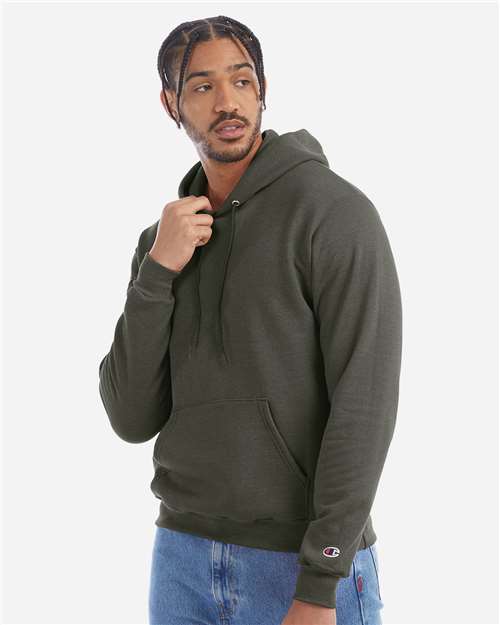 Champion S700 Unisex Powerblend? Hooded Sweatshirt - Side view