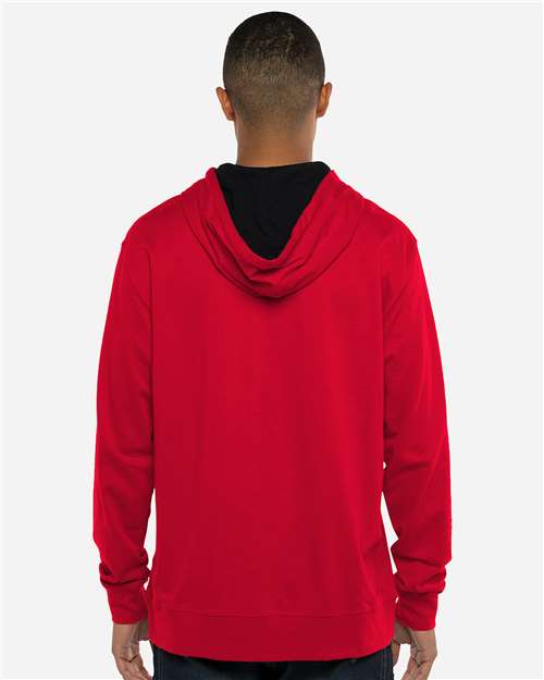 Next Level 9301 Unisex Laguna Hoodie Sweatshirt - Back view