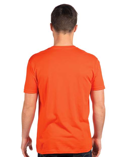 Next Level 3600 Unisex Cotton Tee - Back view