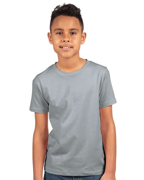 Next Level 3310 Youth Cotton Tee - Front view