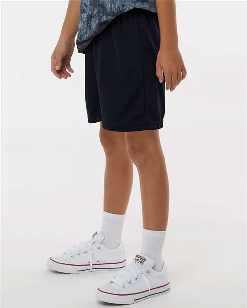 Augusta Sportswear 1426 Youth Octane Shorts - Side view