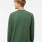 Independent Trading Co. PRM30SBC Unisex Special Blend Raglan Crewneck Sweatshirt - Back view
