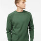 Independent Trading Co. PRM30SBC Unisex Special Blend Raglan Crewneck Sweatshirt - Front view