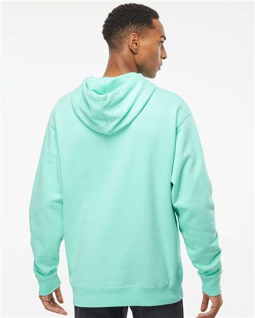 Independent Trading Co. SS4500 Unisex Midweight Hooded Sweatshirt - Back view
